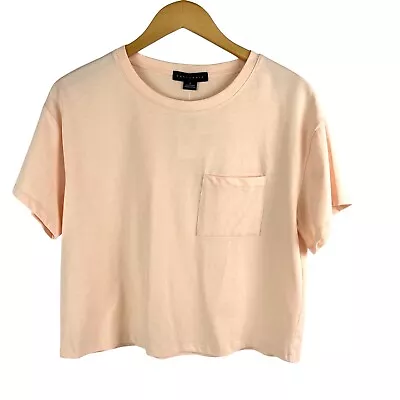 Buy SANCTUARY Small Light Pink NWT Crop Essential One-Pocket T-shirt • 24.12£