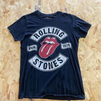 Buy The Rolling Stones T Shirt Black Medium M Mens US Tour 1978 Music Band Graphic • 8.99£