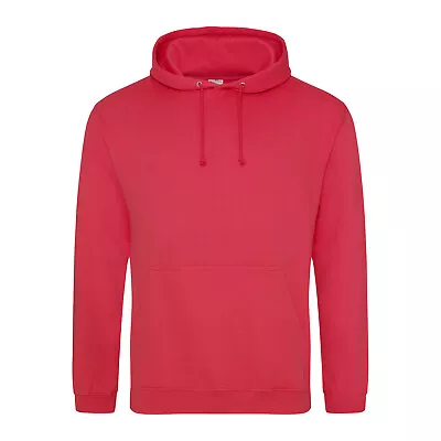 Buy Mens Plain Hoodie Hooded Sweatshirt Womens Casual Jumper Pullover Jacket AWDis • 16.71£
