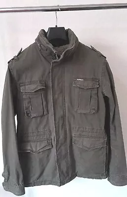 Buy Superdry Military M65 Field Jacket, Mens Size L • 4.99£