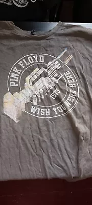 Buy Pink Floyd XXL T-Shirt Grau Wish You Were Here Frontdruck • 0.86£
