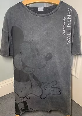 Buy Minnie Mouse Disney T-Shirt Size 16 Women’s Adults Grey/Black Mottled Big Image • 3.99£