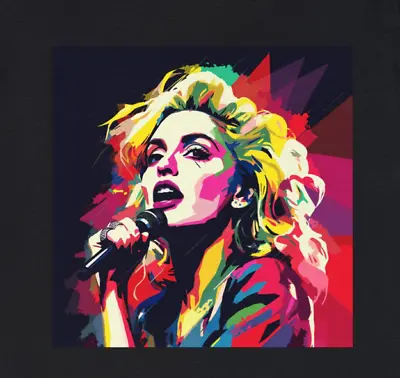 Buy Madonna Pop Art T-Shirt/Tee/Shirt/Top With A Unique Design. Unisex. • 19.99£