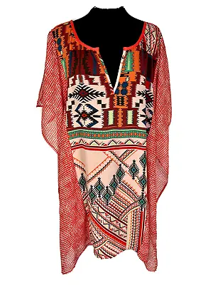 Buy RUBY FLOWER Women's Pocahontas Oversize Woman Knit Tunic T-Shirt Sz.XL - 48 • 25.79£