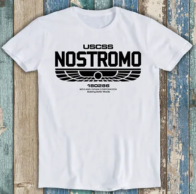 Buy Nostromo 180286 Alien Movie USCSS Weyland-Yutani Sci-fi Gift Tee T Shirt M1419 • 6.35£