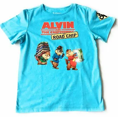 Buy Alvin & The Chipmunks ROAD CHIP Movie T-Shirt - Medium Childs - NEW • 6.49£