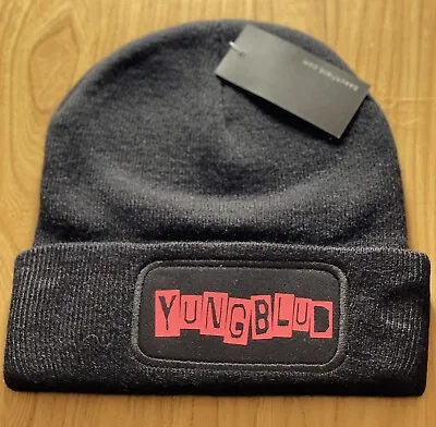 Buy NEW *Yungblud* Red Logo Black Beanie Merch Hat 🇬🇧 • 14.99£