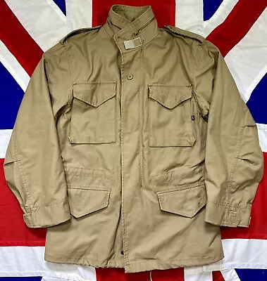 Buy Genuine Alpha Industries Khaki Sand Coyote M65 Field Jacket • 25£