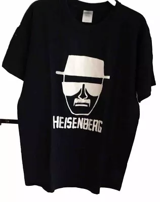 Buy Men’s Black ‘Heisenberg’ T Shirt (breaking Bad) L • 5£