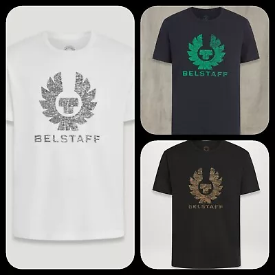 Buy Belstaff Coteland 2.0 T Shirt White, Black, Dark Ink All Size • 52.50£