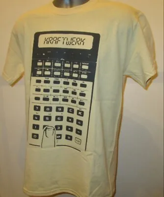 Buy Kraftwerk Pocket Calculator T Shirt Music Synth Pop Autobahn Computer World S320 • 13.45£