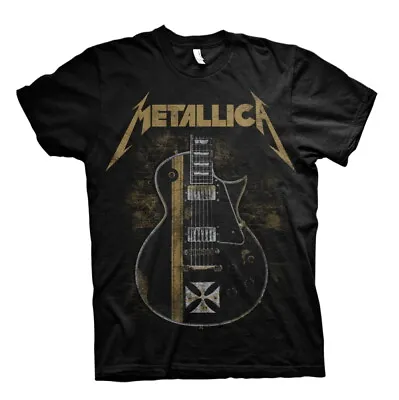 Buy Metallica Hetfield Iron Cross Black T-Shirt NEW OFFICIAL • 17.69£