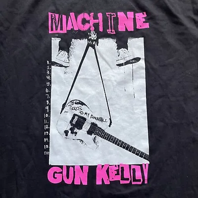 Buy MACHINE GUN KELLY - TICKETS TO MY DOWNFALL  - Offical XL T-SHIRT NEW - MGK • 18.97£