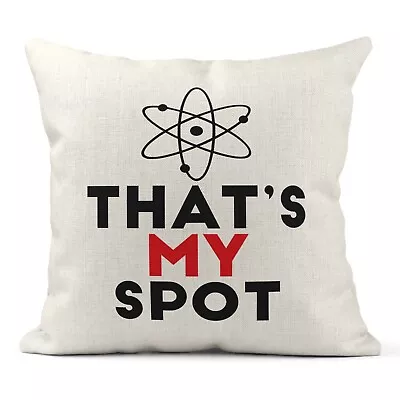 Buy Sheldon Cooper Big Bang Theory TV Series Men Kids Christmas Gift My Spot Pillow  • 18.49£
