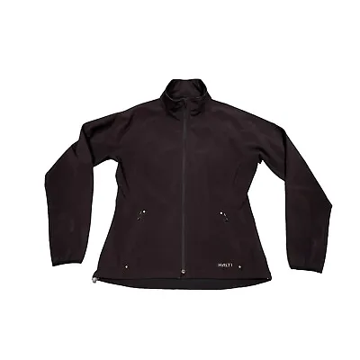 Buy Womens Halti Softshell Zip Up Jacket Large Black • 14.95£