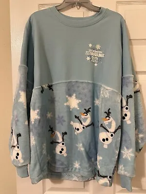 Buy Disney Olaf Frozen Spirit Jersey 2021 Epcot Festival Of The Holidays Size M NWT • 85.05£