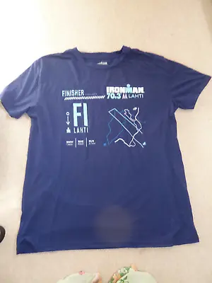 Buy Ironman 70.3 Triathlon Lahti 2023 Finishers T-Shirt (Mens Medium) • 9.99£