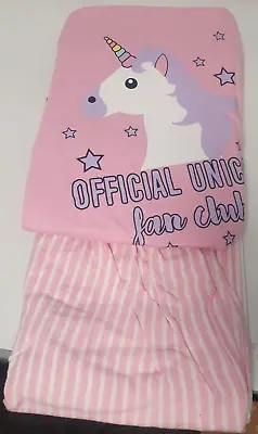 Buy Official Unicorn Fan Club Pink Women's Pyjama Set Nightwear By Primark • 12.97£