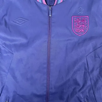 Buy Rare Original England 2010s Umbro Football Jacket Excellent Men’s Medium • 39.99£