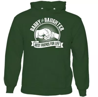 Buy Daddy And Daughter Best Friends For Life Mens Funny Fathers Day Hoodie Gift Top • 24.49£