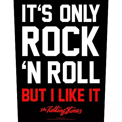 Buy ROLLING STONES Its Only Rock 2019 GIANT BACK PATCH 36 X 29 Cms OFFICIAL MERCH • 9.95£