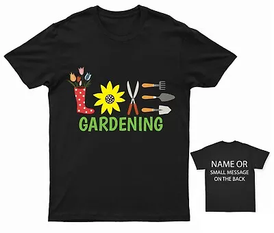 Buy Love Gardening Gardener T-Shirt Perfect For Green Thumbs Personalised Gift • 14.95£