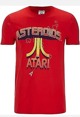 Buy Official Atari Red Asteroids T Shirt Size M • 5.99£