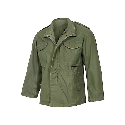 Buy M65 Jacket Genuine US Army Surplus Vintage Military War Combat Field Coat Olive • 100.99£