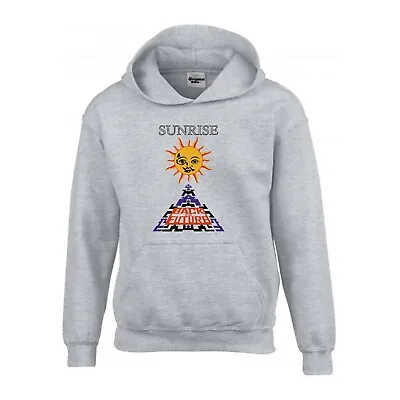 Buy Sunrise  Back To The Future Rave Flyer  Hoodie Chicago House Detroit Rave  • 34.99£