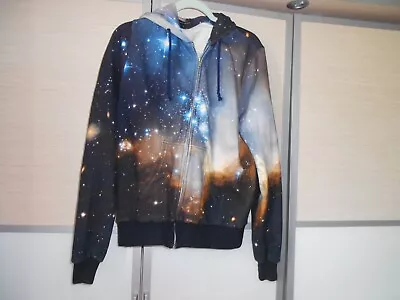 Buy Christopher Kane Galaxy Hooded Jacket Size Small • 39.99£