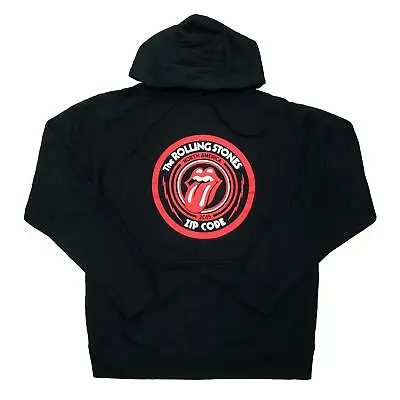 Buy Official Rolling Stones Distressed Men's Black Hoodie • 38.99£
