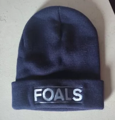 Buy Foals Beanie Hat Indie Rock Band Merch Blue Yannis Philippakis • 14.30£