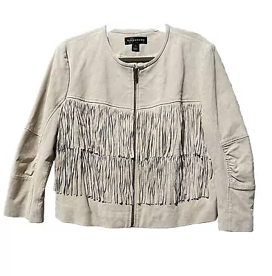 Buy Vintage Bagatelle Suede Jacket Women's XLarge 100% Leather  Short Western Fringe • 37.79£