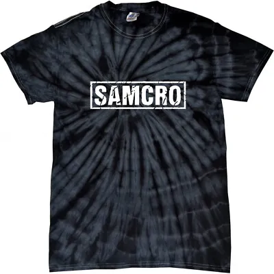 Buy SAMCRO Sons Of Anarchy Tie Dye Cult Tv T Shirt Vest All Sizes • 15.99£