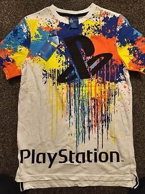 Buy Playstation T-shirt - Brand New With Tag - Full Print - Kids Size - Unisex 6-12 • 9.99£