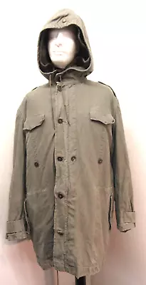 Buy Vintage German Army Issue Cold Weather Parka Jacket Size Ukxxl + Liner • 49£
