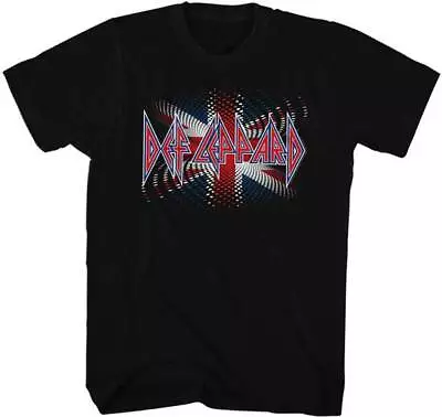 Buy Def Leppard Black Light Poster Design Adult T Shirt Metal Music Merch • 40.90£