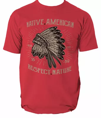 Buy Native American 1 T Shirt Indian Spirit Ghost S-3XL  • 14.99£