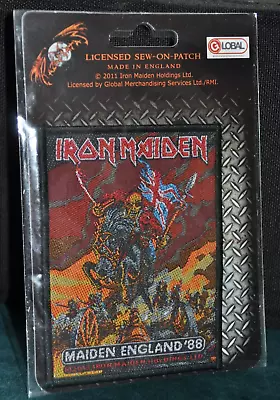 Buy IRON MAIDEN Maiden England '88 : Woven SEW-ON PATCH Official Licensed Merch • 3.95£