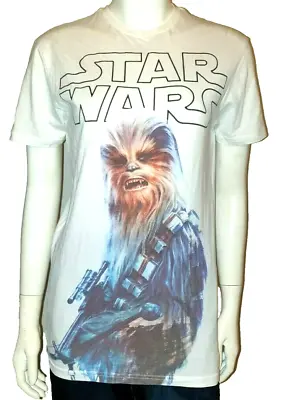 Buy Star Wars Chewbacca The Wookie Warrior Printed Picture T Shirt Top Size XS • 11.99£