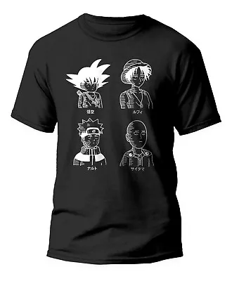 Buy Men's One Punch Man Anime T-shirt Funny Christmas Gift Gym Top Tee Small To 5xl • 11.99£