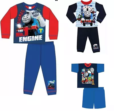 Buy Boys Toddler Thomas The Tank Pyjamas Train Engine 18 Months Upto 5 Years • 5.99£