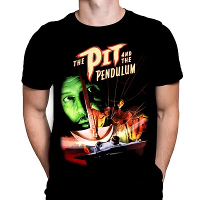 Buy The Pit And The Pendulum - Movie Art - T-Shirt Sizes M - 4XL / Edgar Allen Poe • 21.95£