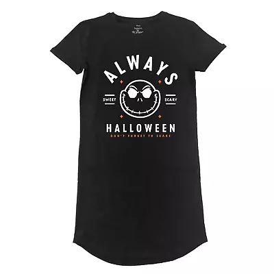 Buy Nightmare Before Christmas Always Halloween Ladies T-shirt Dress • 21.92£
