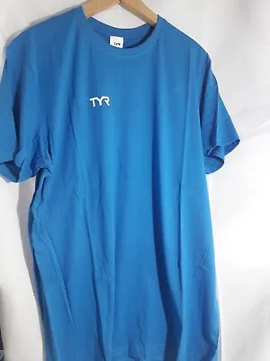 Buy New – Unisex – Tyr Sport Soft T-Shirt Blue – L  • 8.49£