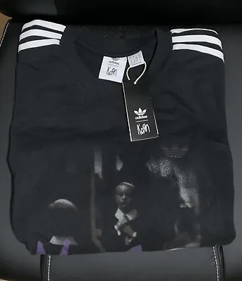 Buy Adidas X Korn Graphic T-Shirt Black Child - Size L In Hand Fast Shipping • 149.99£