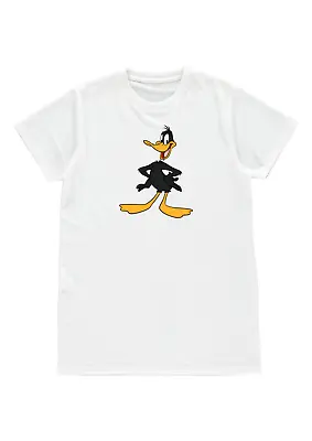 Buy Funny Daffy Duck Cartoon Tv Movie Looney Tunes Mens Womens Unisex T-shirt Gift M • 11.99£