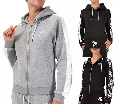 Buy Ladies Hooded Sweater Slim Fit Zip Through Or Overhead Soft Touch • 9.99£