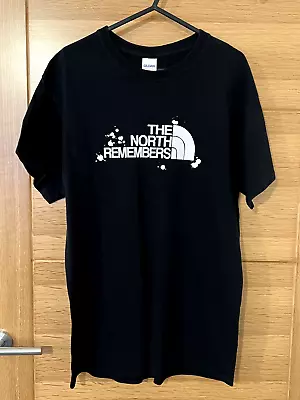 Buy Mens Black  The North Remembers  Game Of Thrones T-Shirt - Medium • 10£