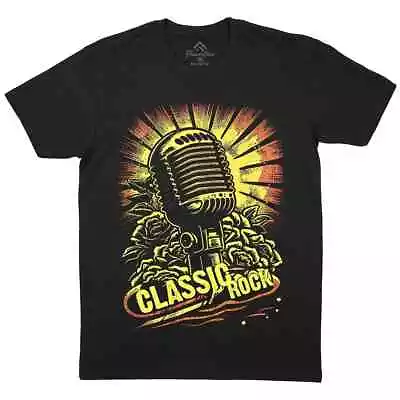 Buy Classic Rock Mens T-Shirt Music Rock & Roll Guitar Retro Vintage Band E258 • 13.99£